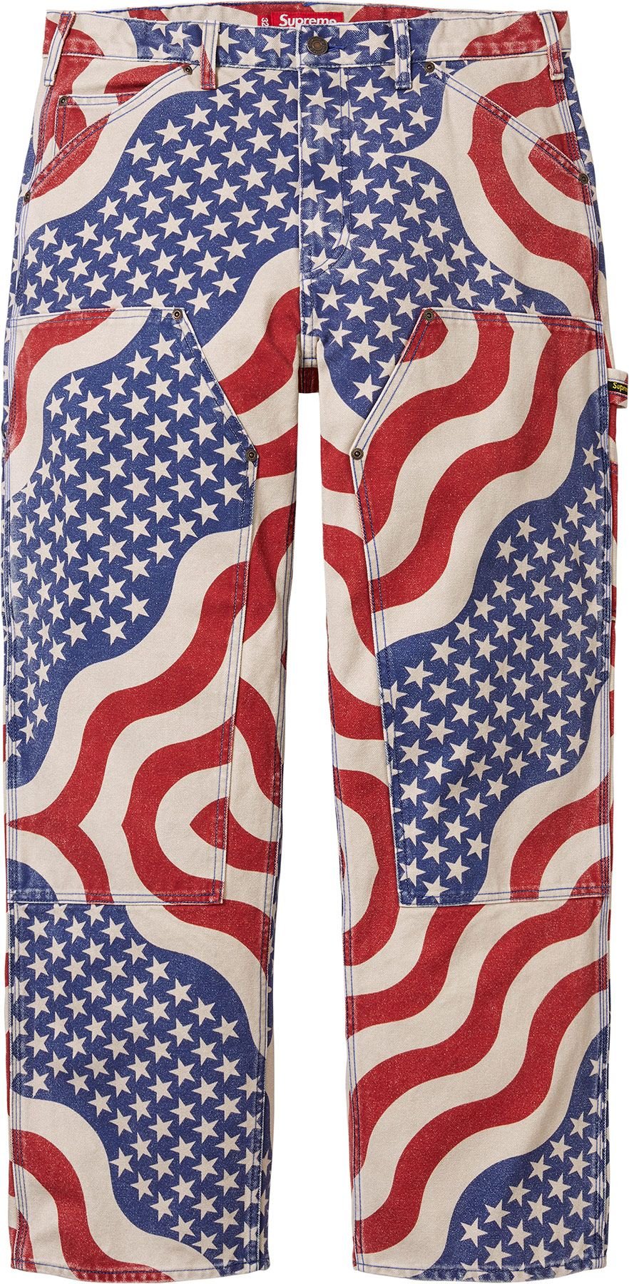 Flag Double Knee Painter Pant view 2